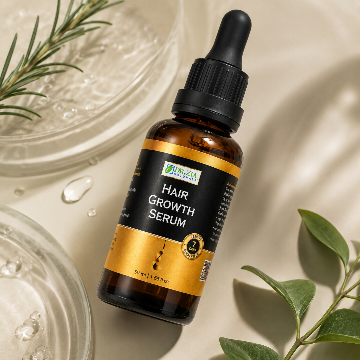 🌿Hair Growth Serum – 50ml For Fuller, Thicker & Healthier Hair