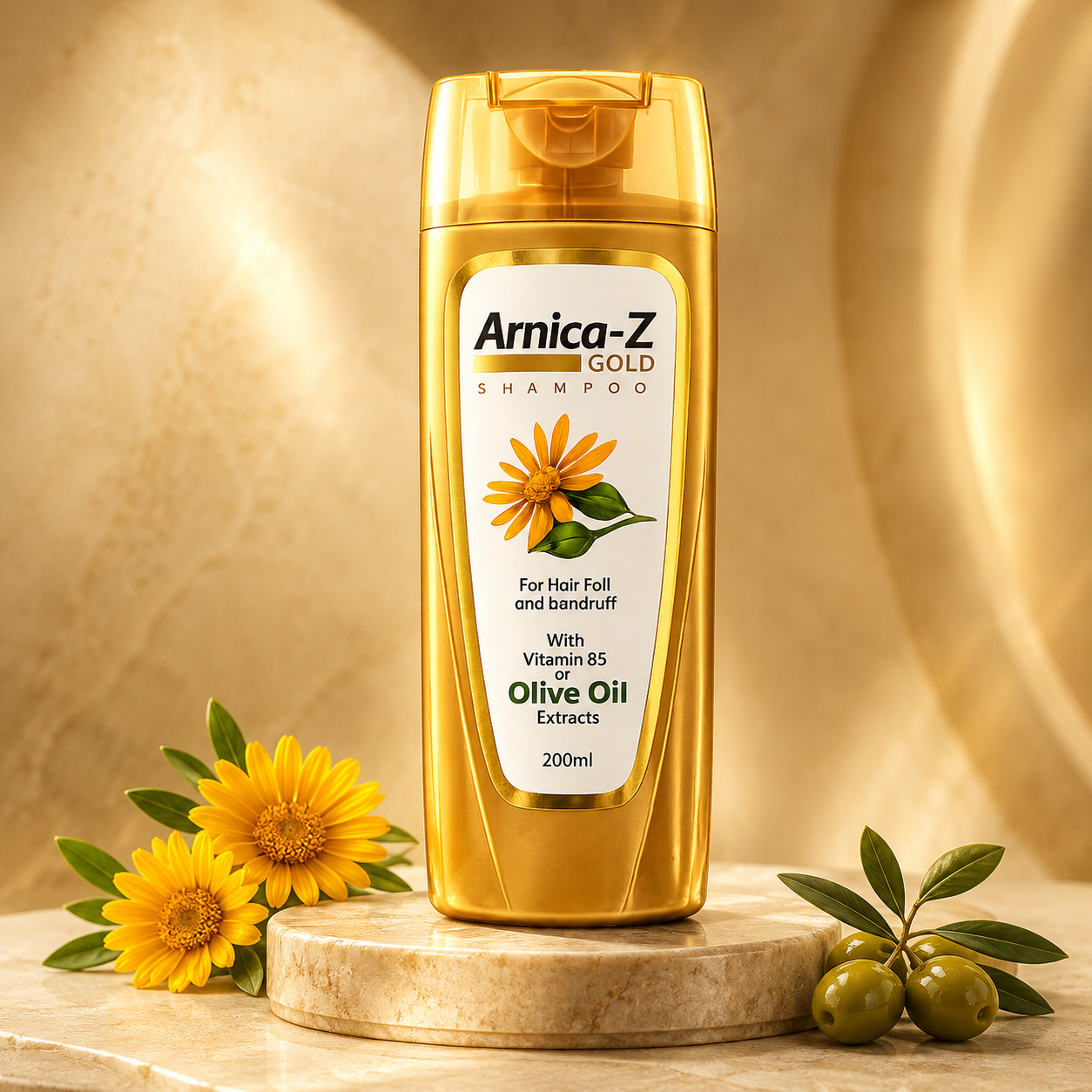 Arnica Hair Fall & Dandruff Control Shampoo – Natural Scalp Care 200ml