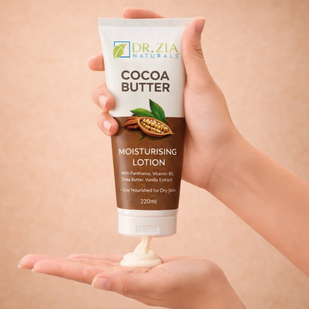 Cocoa Butter Moisturising Lotion Dr. ZIA Naturals  220ml